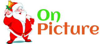 Santa On Picture Logo
